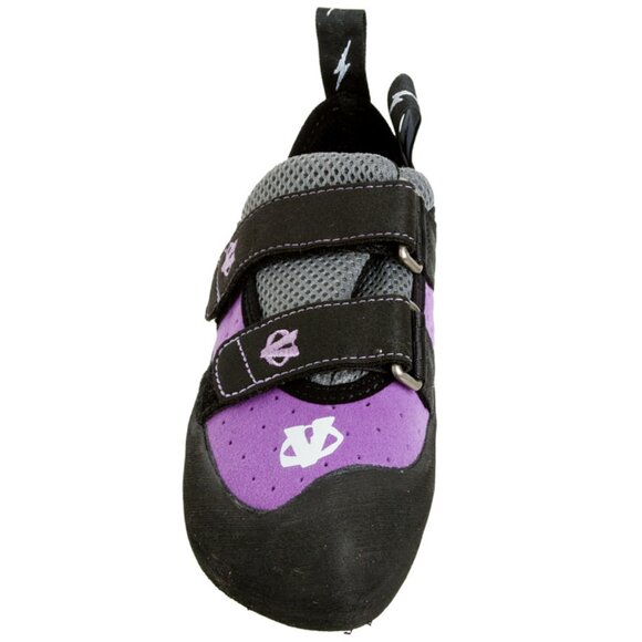 EVOLV Elektra Eco-Trax Rock Climbing Shoes Purple Black Gorpcore - Size US 10.5 - Picture 1 of 11